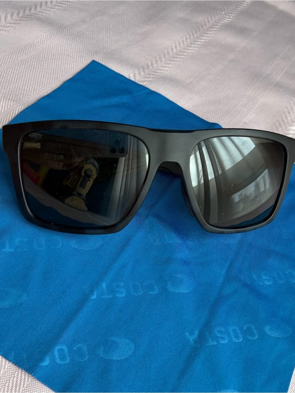 Costa Del Mar Lido 580 Polarized Sunglasses Tiger Shark Camo + Case - Picture 10 of 11